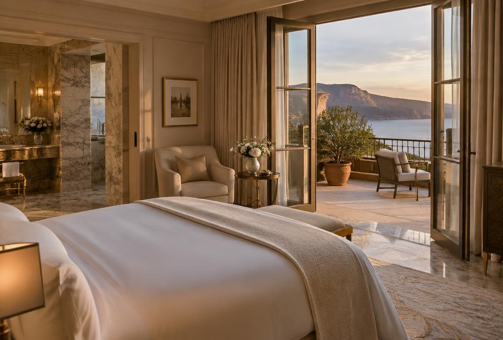 Typical luxury room in Barcelona